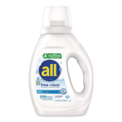 Free Clear HE Laundry Detergent, 24 Loads, Unscented, 30 oz