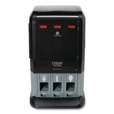 Tri-Tower Mini Dispenser, Holds Forks/Knives/Spoons or Spork