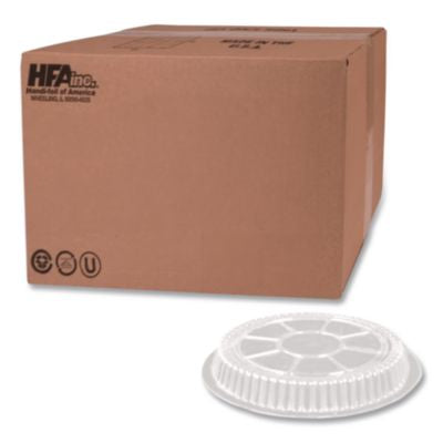 Plastic Dome Lids, Fits Round Pan 2047, 7" Diameter x 0.88"