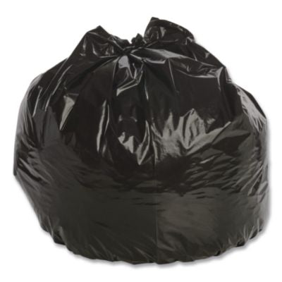Total Recycled Content Plastic Trash Bags, 33 gal, 1.3 mil,
