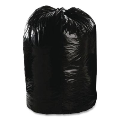 Total Recycled Content Plastic Trash Bags, 60 gal, 1.5 mil,