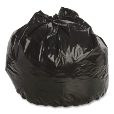 Total Recycled Content Plastic Trash Bags, 45 gal, 1.5 mil,