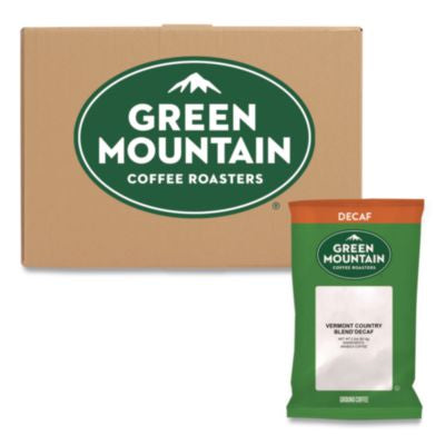 Vermont Country Blend Decaf Coffee Fraction Packs, 2.2oz, 50