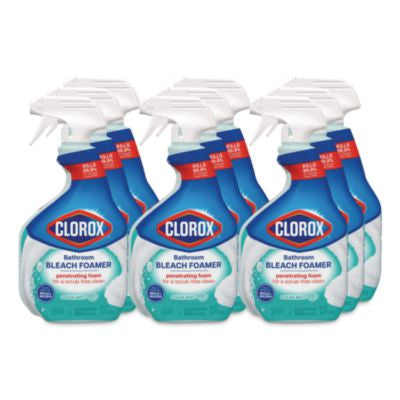 Bathroom Foamer with Bleach, Ocean Mist Scent, 30 oz Spray B