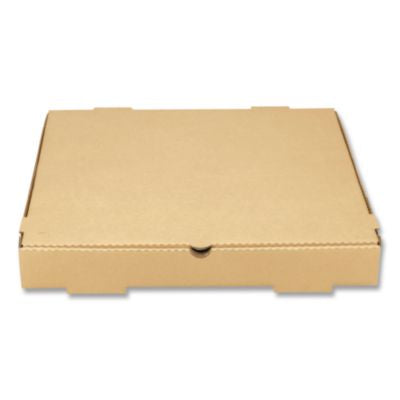 Corrugated Pizza Box, 16 x 16 x 2, Kraft, Cardboard, 50/Cart