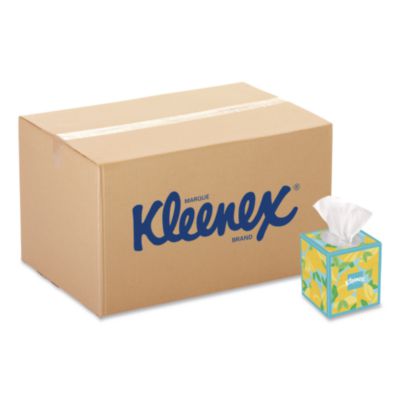 Ultra Soft Facial Tissue, 3-Ply, White, 60 Sheets/Box, 18 Bo