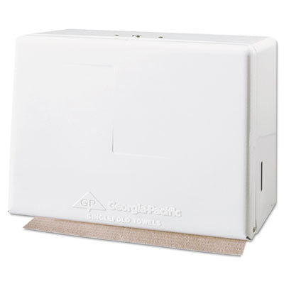 Space Saver Singlefold Towel Dispenser, Steel, 11.63 X 6.63