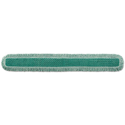 HYGEN Dust Mop Heads With Fringe, Green, 60", Microfiber, Cu