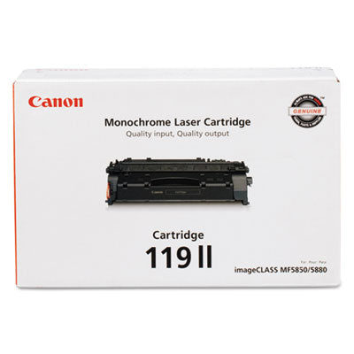3480b001 (crg-119 Ii) High-Yield Toner, 6,400 Page-Yield, Bl