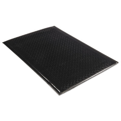 Soft Step Supreme Anti-Fatigue Floor Mat, Rectangular, Black