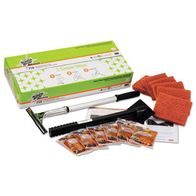 Quick Clean Griddle Cleaning System Starter Kit, 4 X 5.24, O