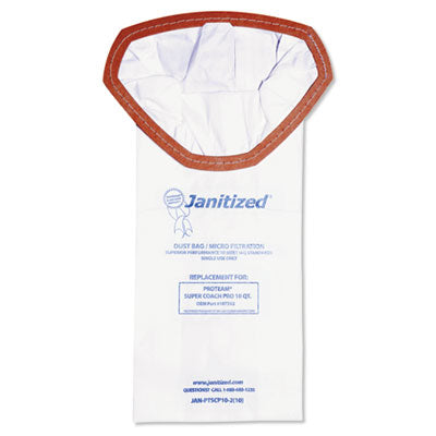 Vacuum Filter Bags Designed to Fit ProTeam Super Coach Pro 1