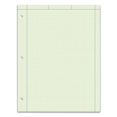 Engineering Computation Pads, Black/Green Cover, Quadrille R