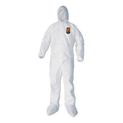 A40 Elastic-Cuff, Ankle, Hood And Boot Coveralls, X-Large, W