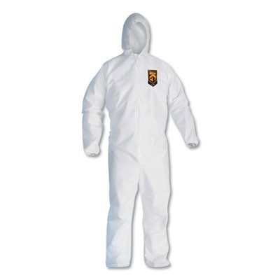 A20 Elastic Back, Cuff And Ankles Hooded Coveralls, 4x-Large