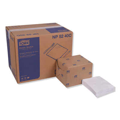 Advanced Dinner Napkins, 2-Ply, 15 x 16.25, White, 375/Pack,