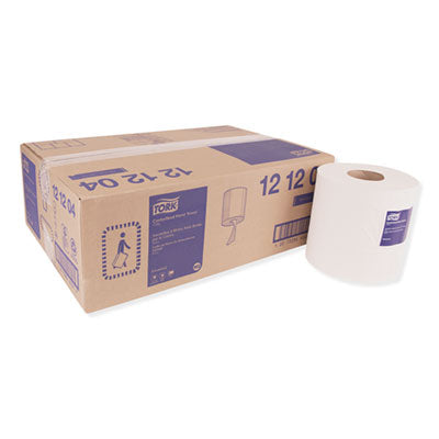 Centerfeed Hand Towel, 2-Ply, 7.6 X 11.8, White, 600/roll, 6
