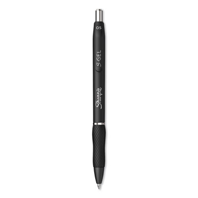 S-Gel High-Performance Gel Pen, Retractable, Fine 0.5 Mm, Bl