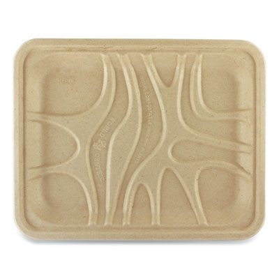 Laminated Fiber Meat and Produce Trays, PLA Lined, PFAS Free