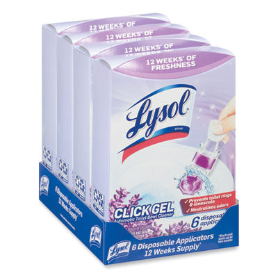 Click Gel Automatic Toilet Bowl Cleaner, Lavender Fields Sce