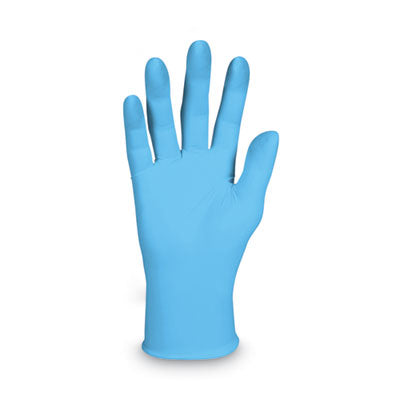 G10 Comfort Plus Blue Nitrile Gloves, Powder-Free, X-Large,
