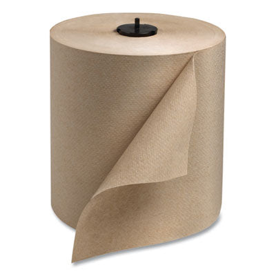 Basic Paper Wiper Roll Towel, 1-Ply, 7.68" x 1,150 ft, Natur