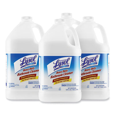 Disinfectant Heavy-Duty Bathroom Cleaner Concentrate, Fresh 