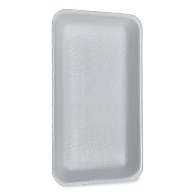 Meat Trays, #15P, 14.44 x 7.88 x 1.37, White, Foam, 200/Cart