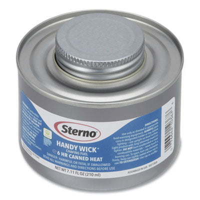 Handy Wick Chafing Fuel, Diethylene Glycol, 6 Hour Burn, 7.1