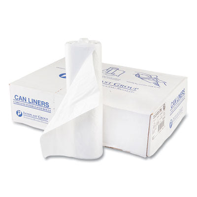 High-Density Commercial Can Liners, 56 gal, 17 mic, 43" x 48