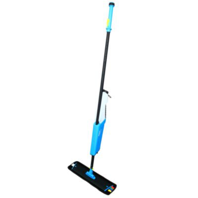 Mopster 2.0 Microfiber Bucketless Mop, 16.25 x 3.25 Blue Mic