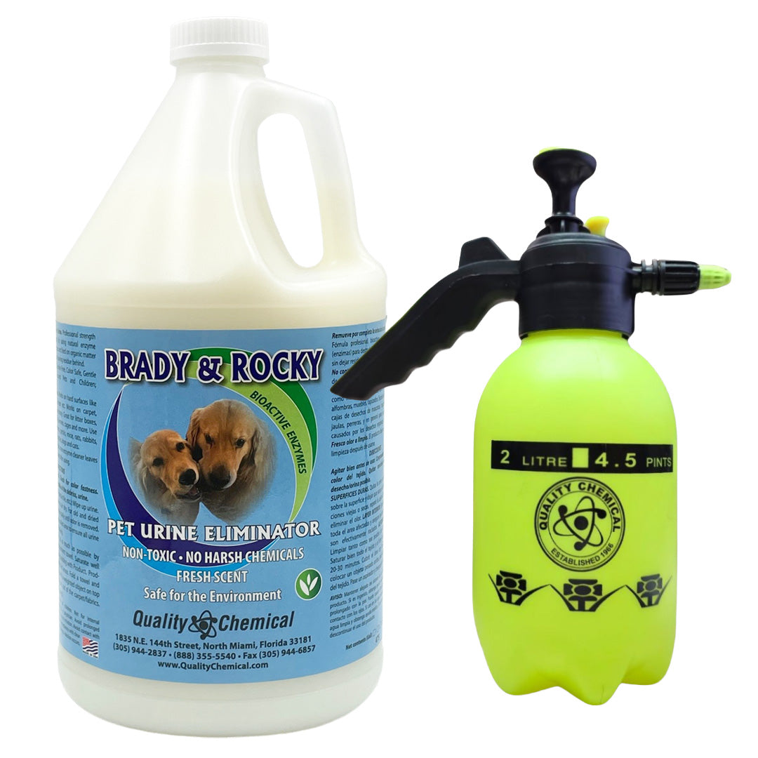 Brady and Rocky's Pet Urine Eliminator with Sprayer
