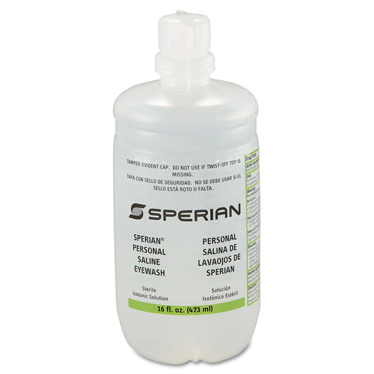 Eye Wash Station Refills - 16 oz. Bottle