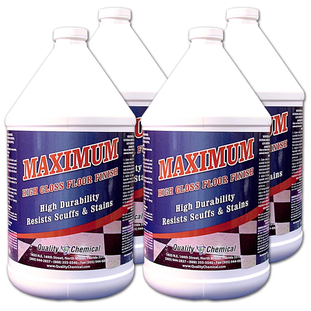 Maximum High Solids Floor Finish