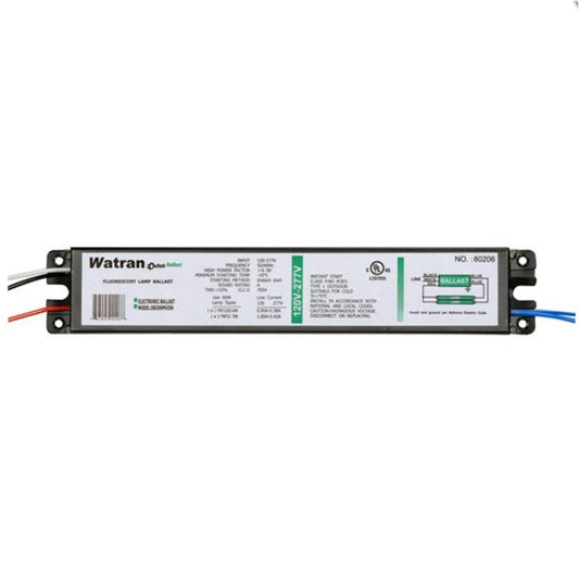 Ballast Fluorescent - 1-2 lamp