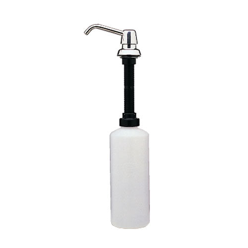 Lavatory-Mounted Soap Dispenser