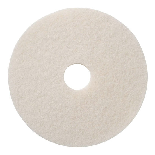 White Polishing Pad - Case of 5 pads.